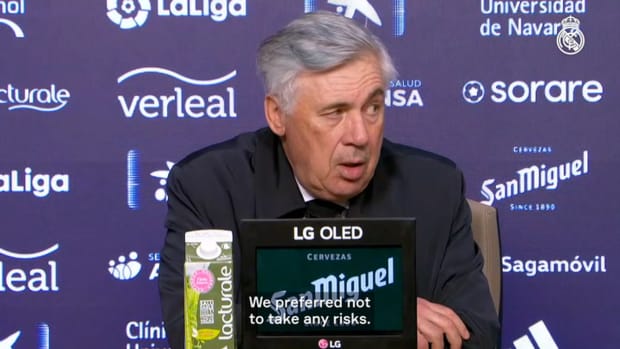 Carlo Ancelotti: 'I’m really pleased with the performance'